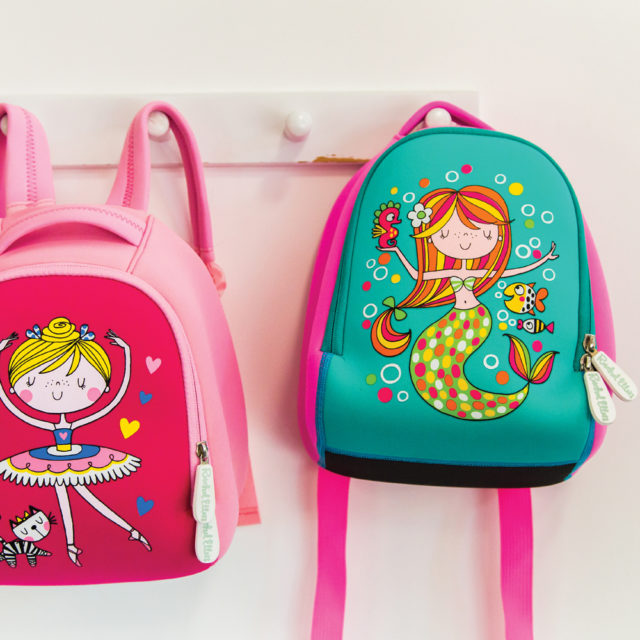 Bubs & Kids - Rachel Ellen Small Neoprene Rucksacks - Mermaid by Weirs of Baggot Street