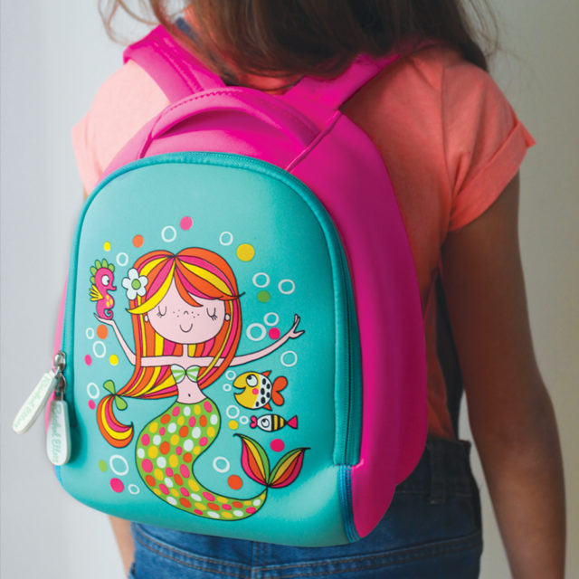 Bubs & Kids - Rachel Ellen Small Neoprene Rucksacks - Mermaid by Weirs of Baggot Street