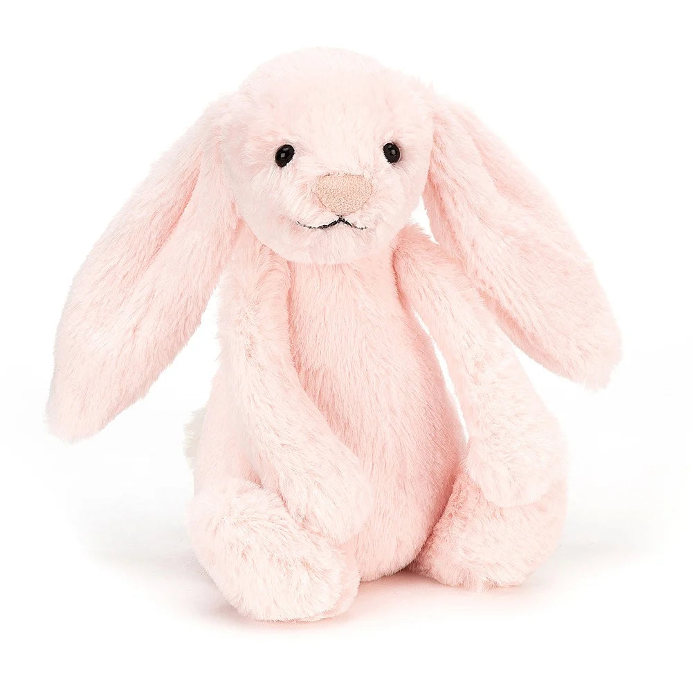 Bubs & Kids | Jellycat Bashful Pink Bunny Rattle by Weirs of Baggot Street