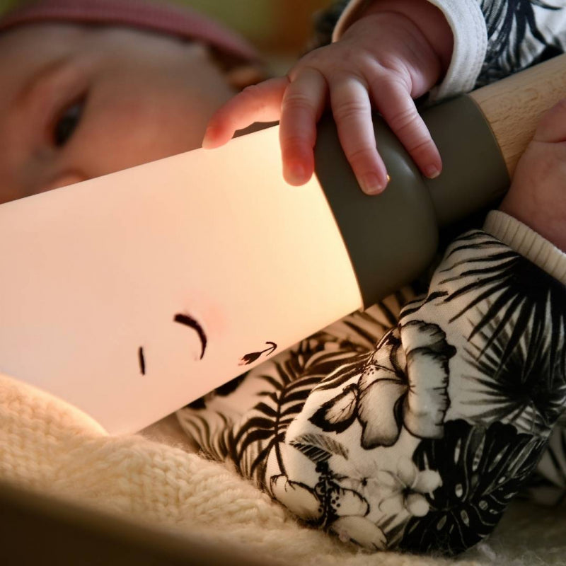 Bubs & Kids | Polochon Portable 5-In-1 Nightlight Green Pipouette by Weirs of Baggot Street