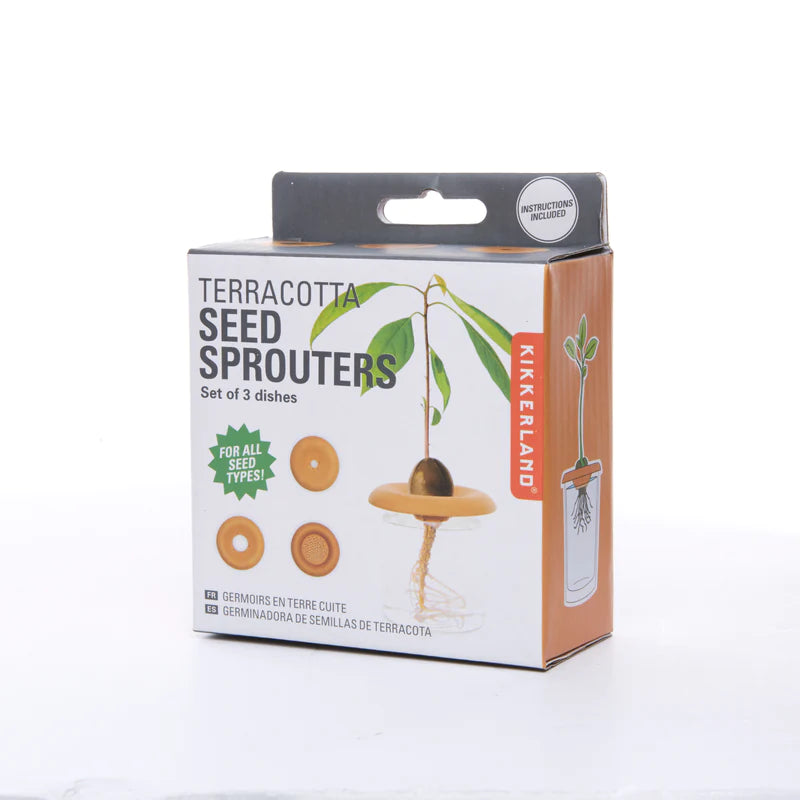 Fabulous Gifts | Kikkerland - Terracotta Seed Sroupters by Weirs of Baggot Street