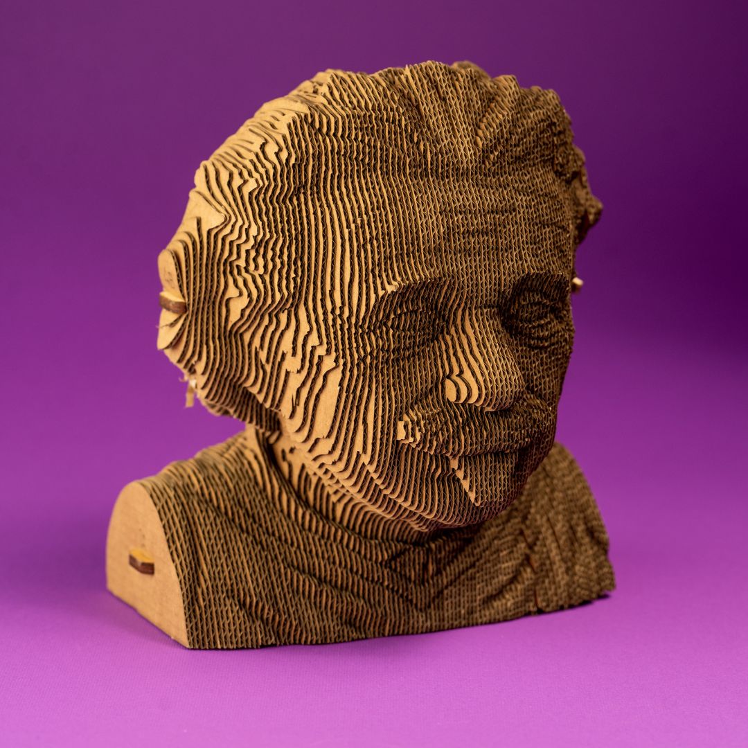 Cartonic 3D Cardboard Puzzle Albert Einstein | Fabulous Gifts by Weirs of Baggot Street
