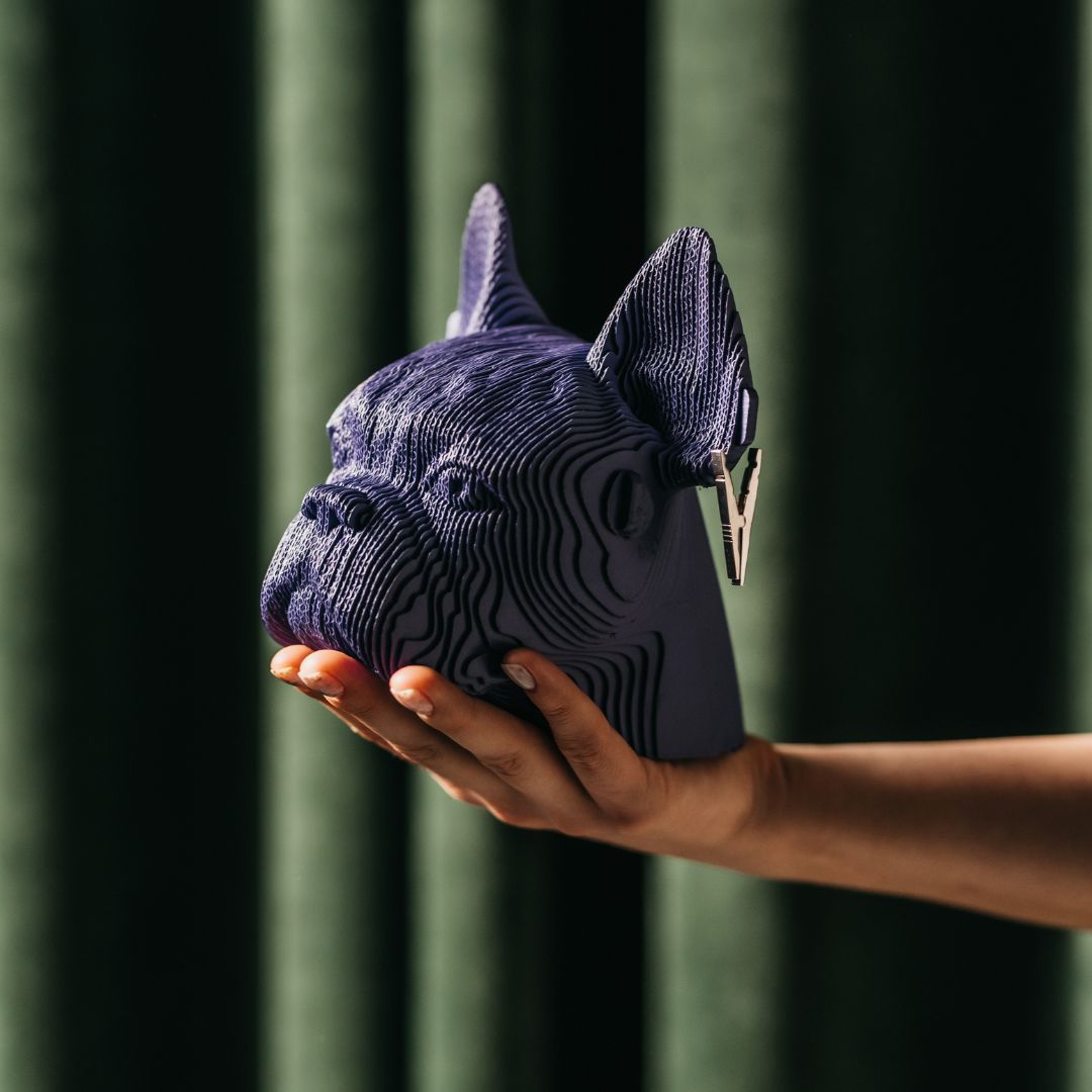 Cartonic 3D Cardboard Puzzle Bulldog | Fabulous Gifts by Weirs of Baggot Street