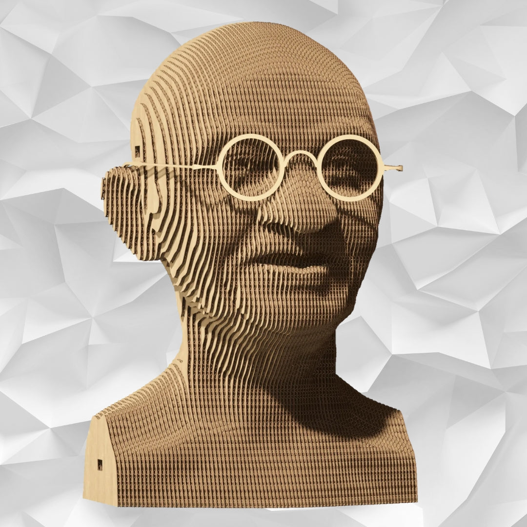 Cartonic 3D Cardboard Puzzle Ghandi | Fabulous Gifts by Weirs of Baggot Street