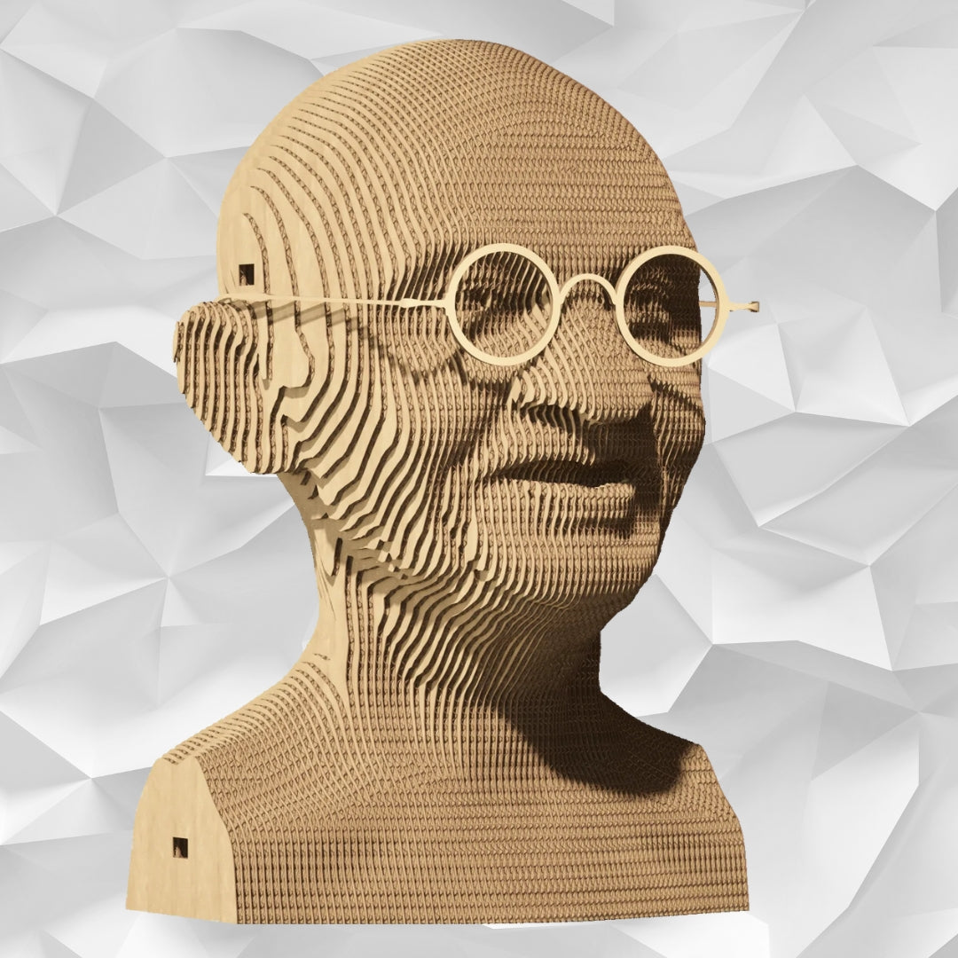 Cartonic 3D Cardboard Puzzle Ghandi | Fabulous Gifts by Weirs of Baggot Street