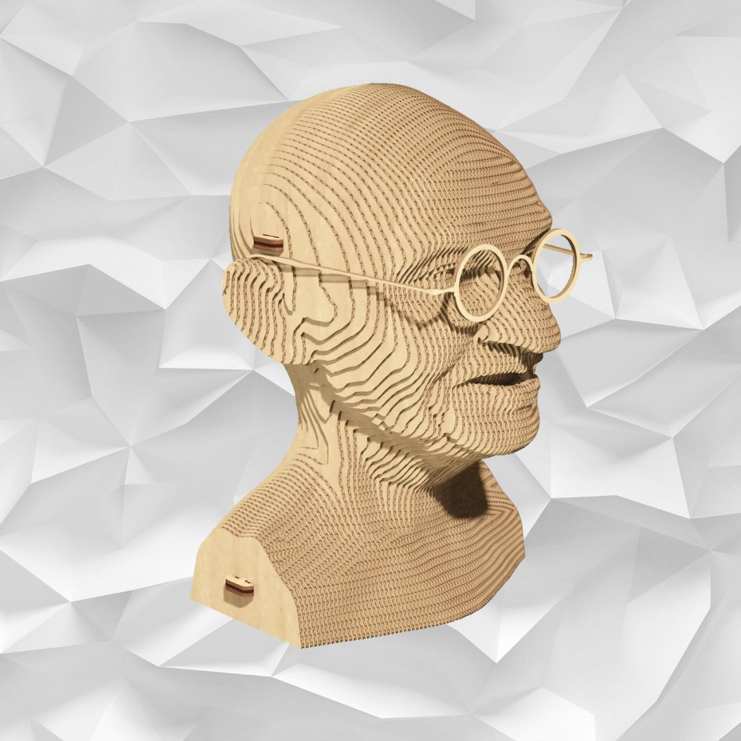 Cartonic 3D Cardboard Puzzle Ghandi | Fabulous Gifts by Weirs of Baggot Street