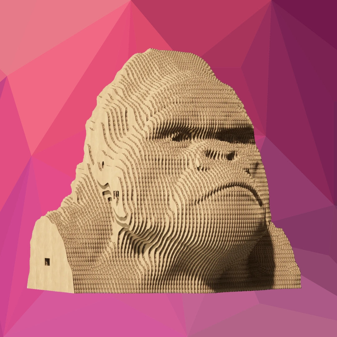 Cartonic 3D Cardboard Puzzle Gorilla | Fabulous Gifts by Weirs of Baggot Street