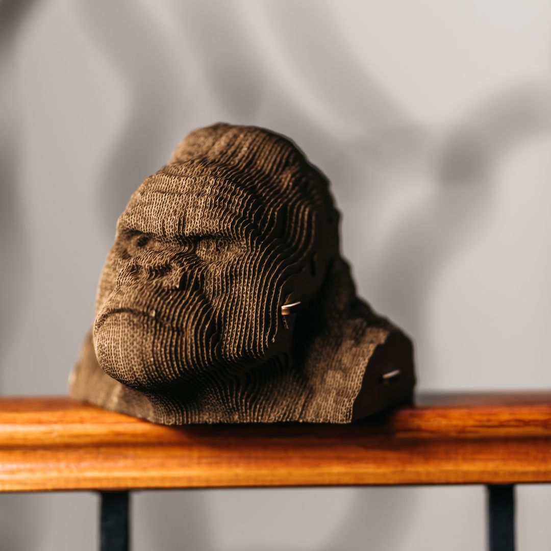 Cartonic 3D Cardboard Puzzle Gorilla | Fabulous Gifts by Weirs of Baggot Street