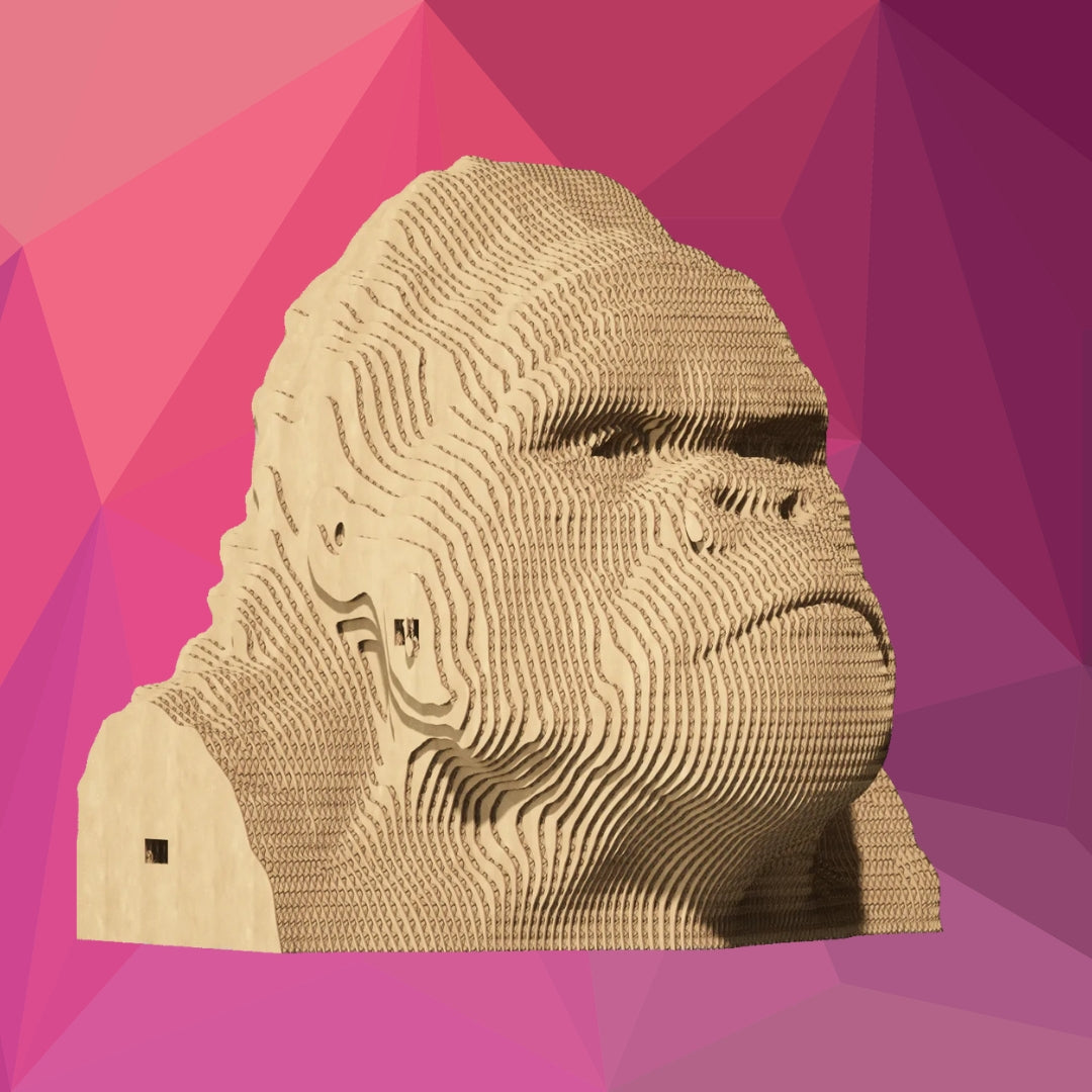 Cartonic 3D Cardboard Puzzle Gorilla | Fabulous Gifts by Weirs of Baggot Street