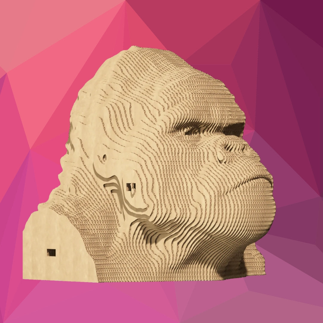 Cartonic 3D Cardboard Puzzle Gorilla | Fabulous Gifts by Weirs of Baggot Street