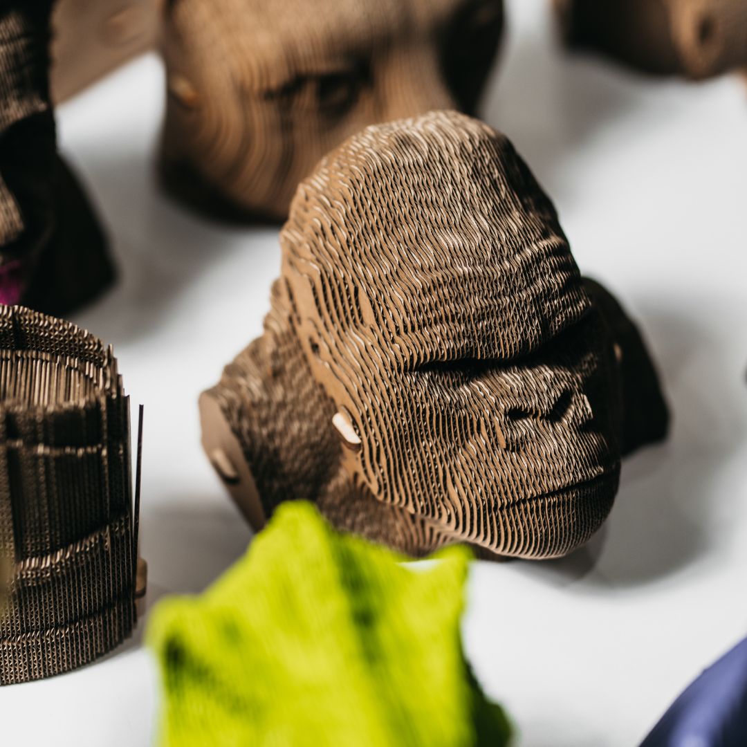Cartonic 3D Cardboard Puzzle Gorilla