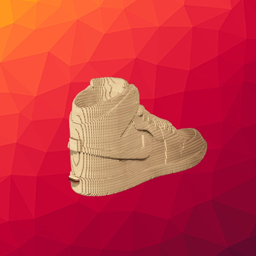 Cartonic 3D Cardboard Puzzle Nike Sneaker | Fabulous Gifts by Weirs of Baggot Street