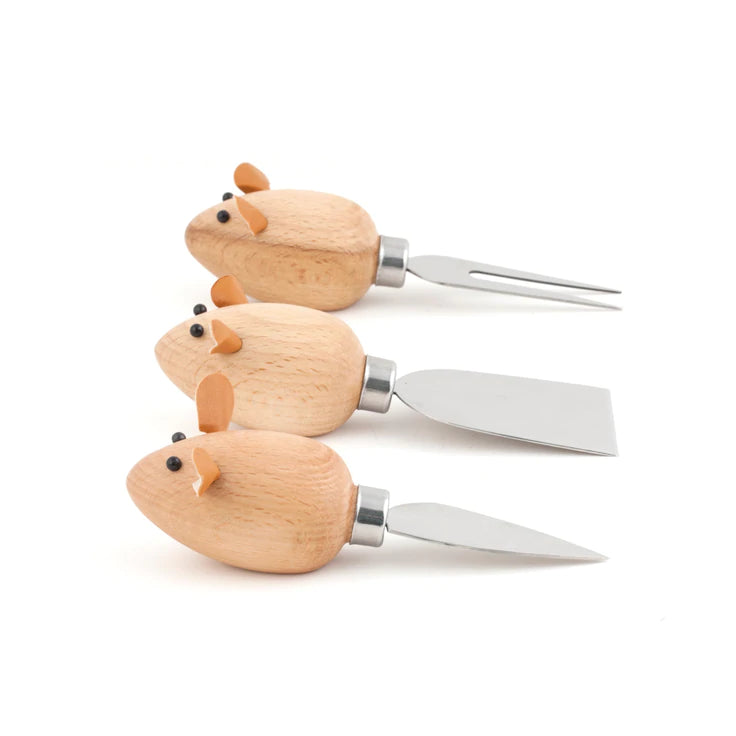  Kikkerland Cheese Knives Mice by Weirs of Baggot St