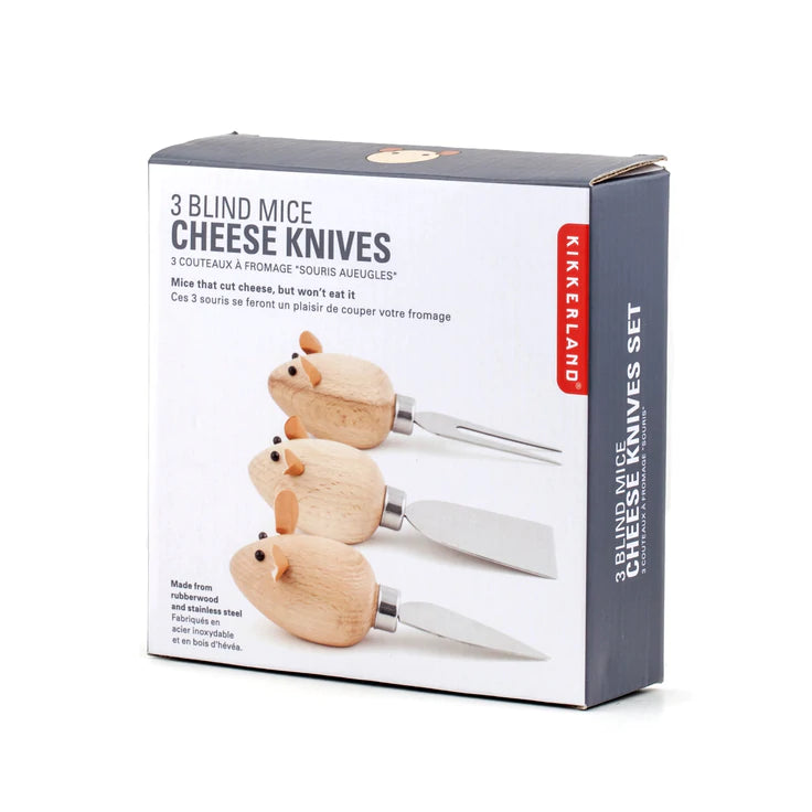  Kikkerland Cheese Knives Mice by Weirs of Baggot St