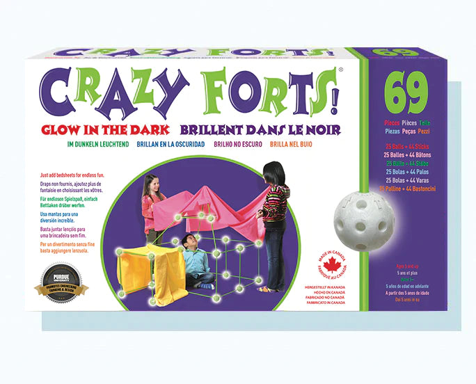 Fab Gifts | Crazy Forts - Glow in the Dark by Weirs of Baggot Street