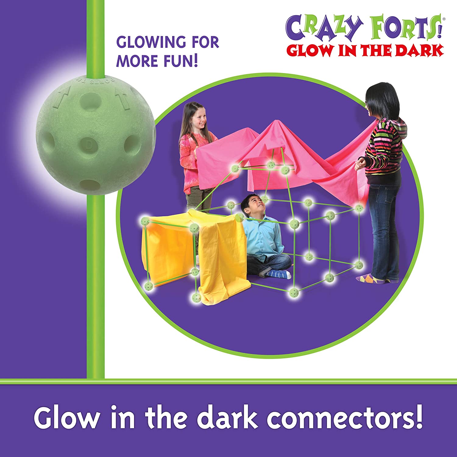 Fab Gifts | Crazy Forts - Glow in the Dark by Weirs of Baggot Street