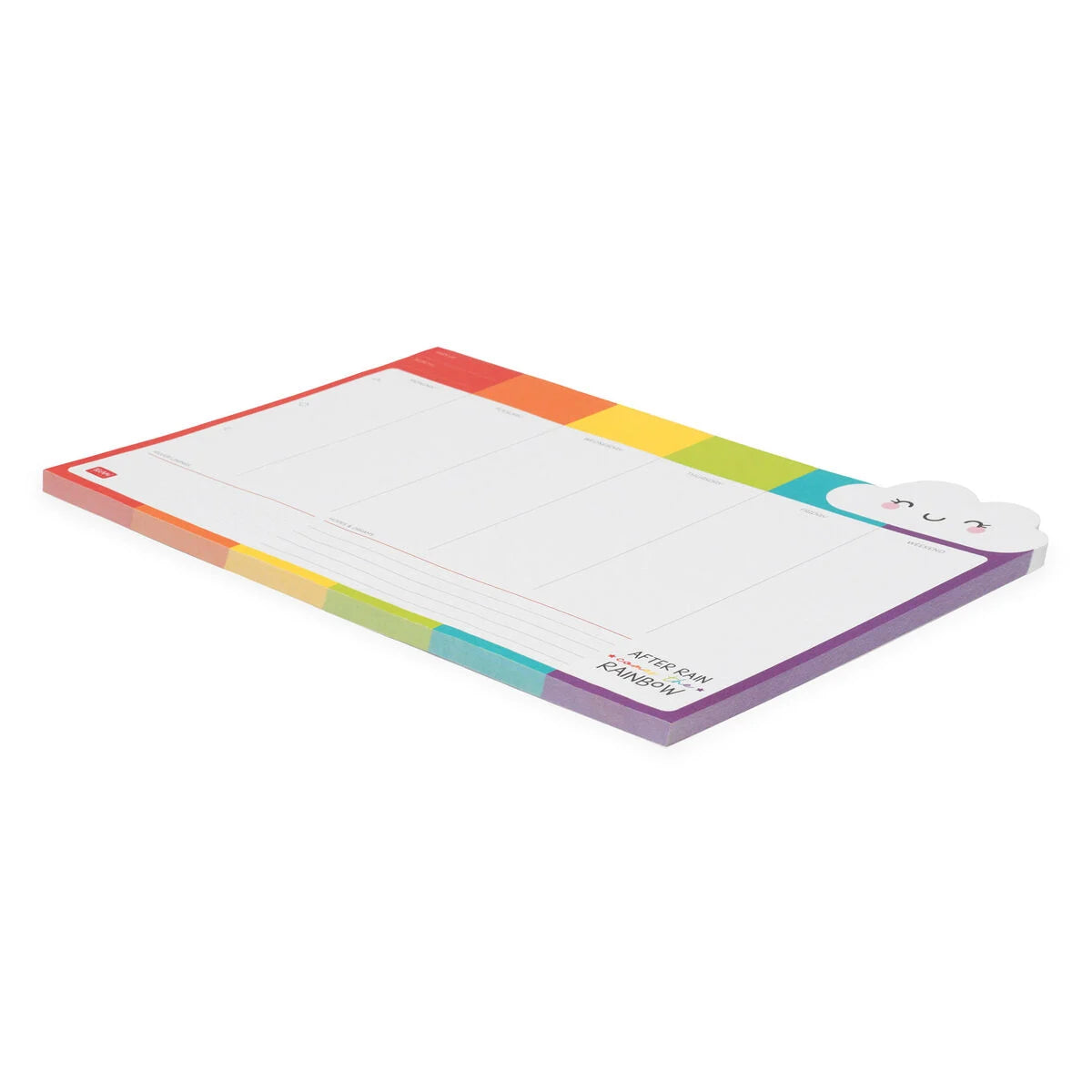 Fab Gifts | Legami Smart Week Desk Planner Rainbow by Weirs of Baggot Street