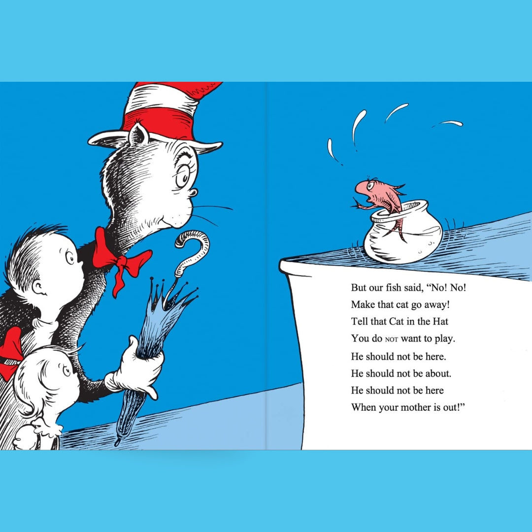 Dr Seuss The Cat in the Hat - Little Bookworms by Weirs of Baggot Street