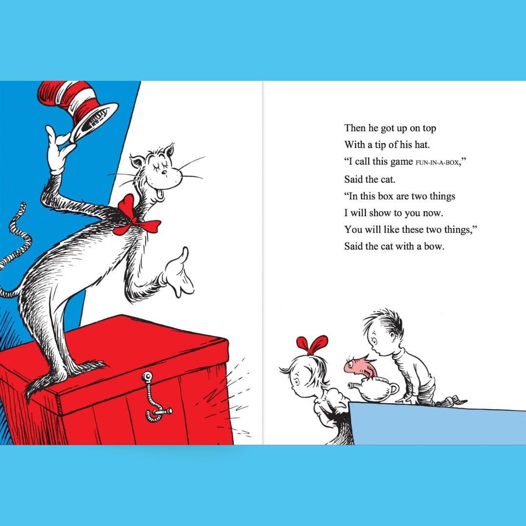 Dr Seuss The Cat in the Hat - Little Bookworms by Weirs of Baggot Street