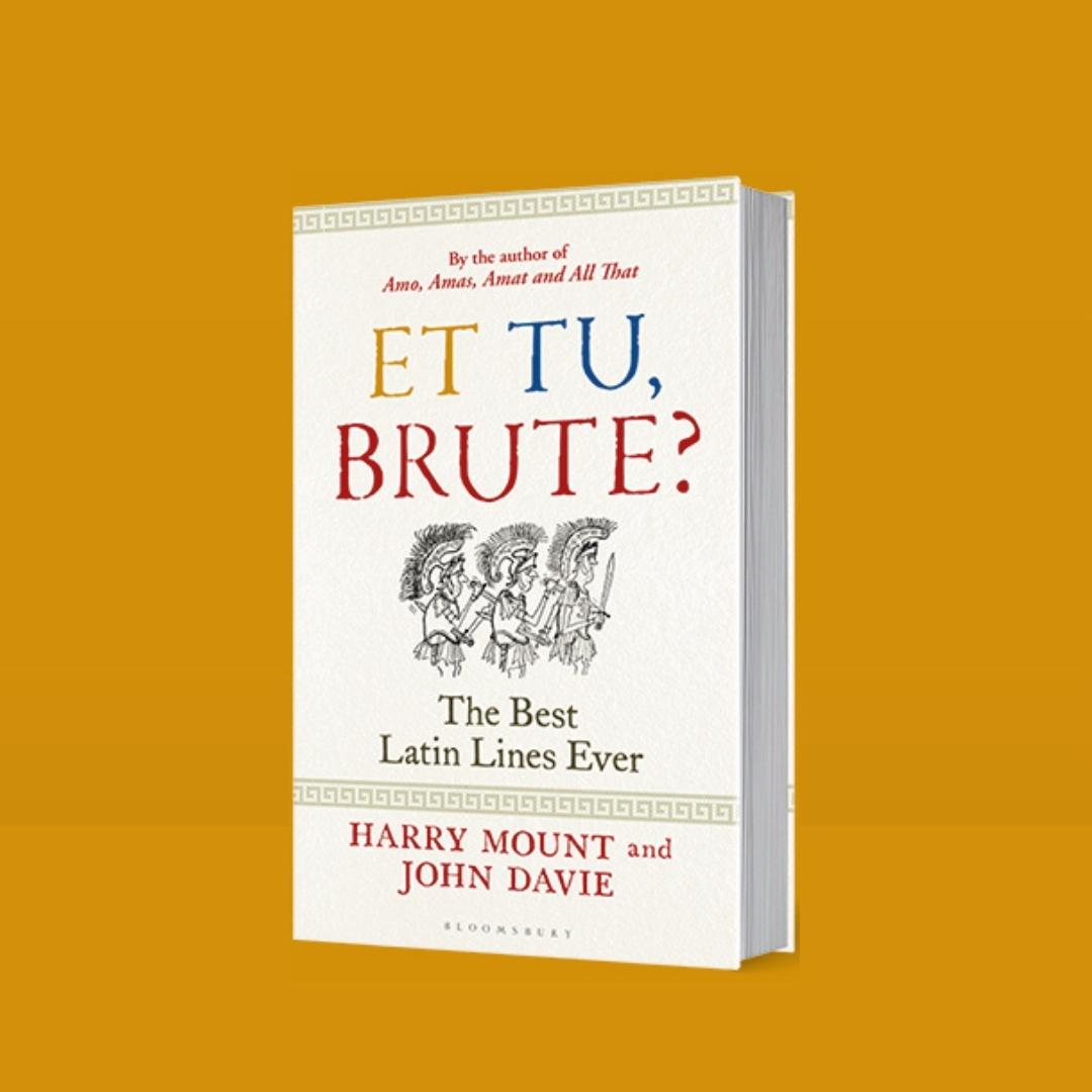 Et Tu Brute: The Best Latin Lines Ever - Harry Mount & John Davie. Brilliant Books by Weirs of Baggot Street