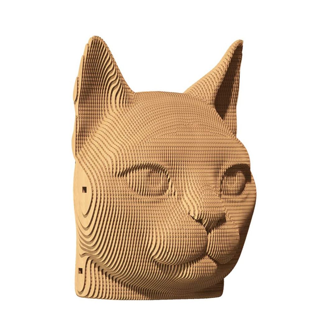 Fab Gifts | Cartonic 3D Cardboard Puzzle Cat by Weirs of Baggot Street