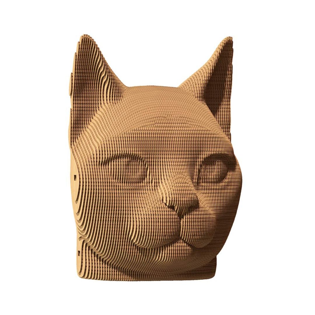 Fab Gifts | Cartonic 3D Cardboard Puzzle Cat by Weirs of Baggot Street