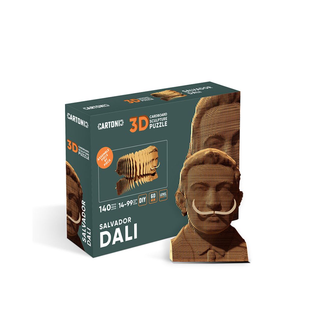 Fab Gifts | Cartonic 3D Cardboard Puzzle Salvador by Weirs of Baggot Street