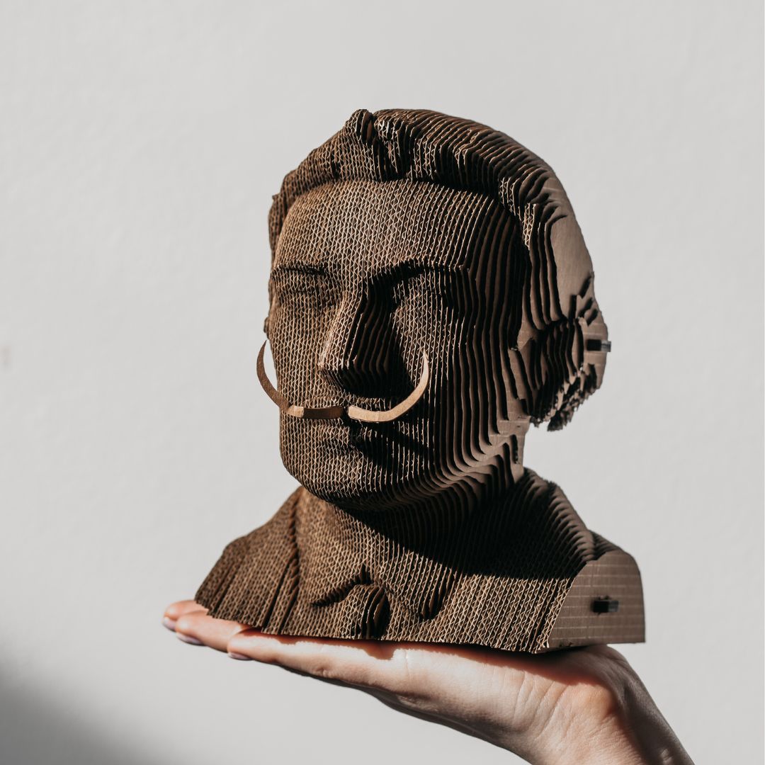 Fab Gifts | Cartonic 3D Cardboard Puzzle Salvador by Weirs of Baggot Street