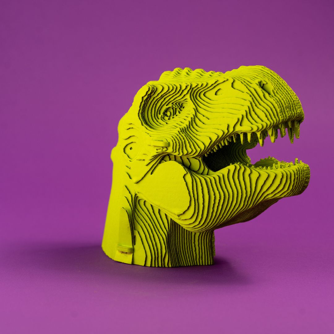 Fab Gifts | Cartonic 3D Cardboard Puzzle T-Rex by Weirs of Baggot Street