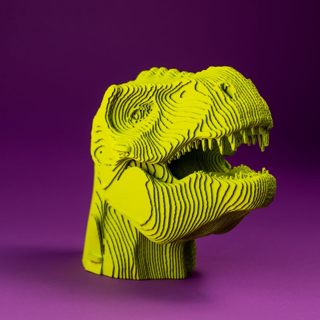 Fab Gifts | Cartonic 3D Cardboard Puzzle T-Rex by Weirs of Baggot Street