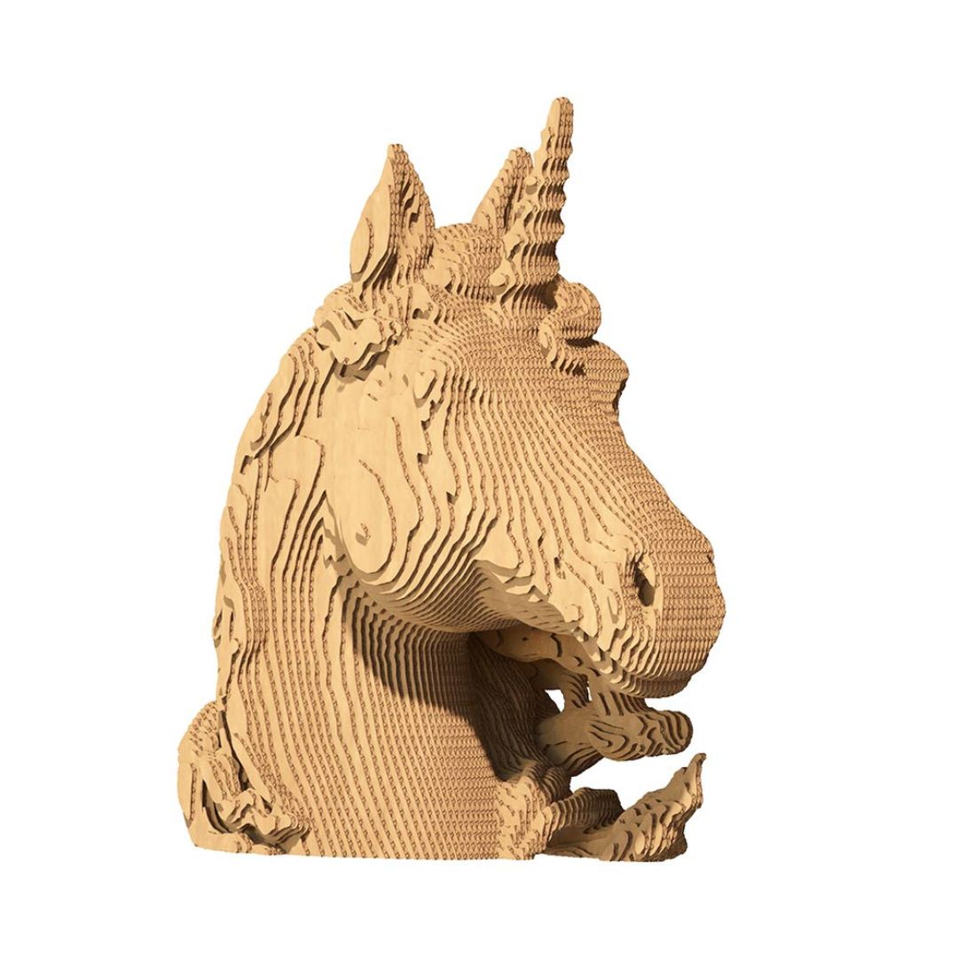Fab Gifts | Cartonic 3D Cardboard Puzzle Unicorn by Weirs of Baggot Street
