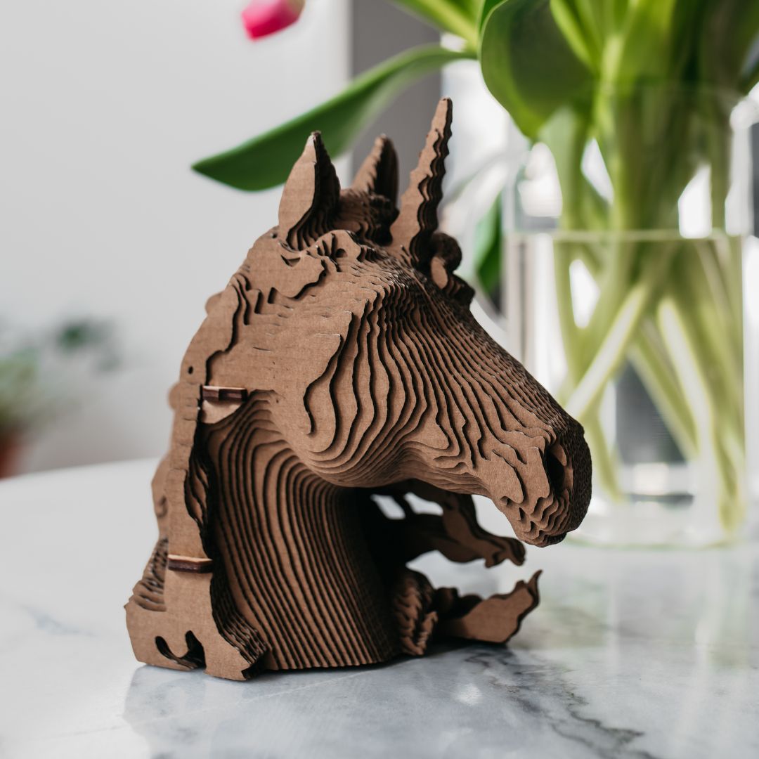 Fab Gifts | Cartonic 3D Cardboard Puzzle Unicorn by Weirs of Baggot Street