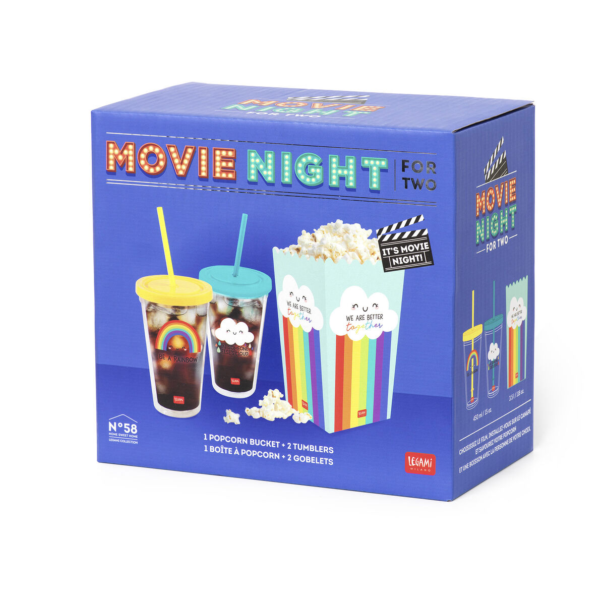 Fab Gifts | Legami Movie Night For Two by Weirs of Baggot Street