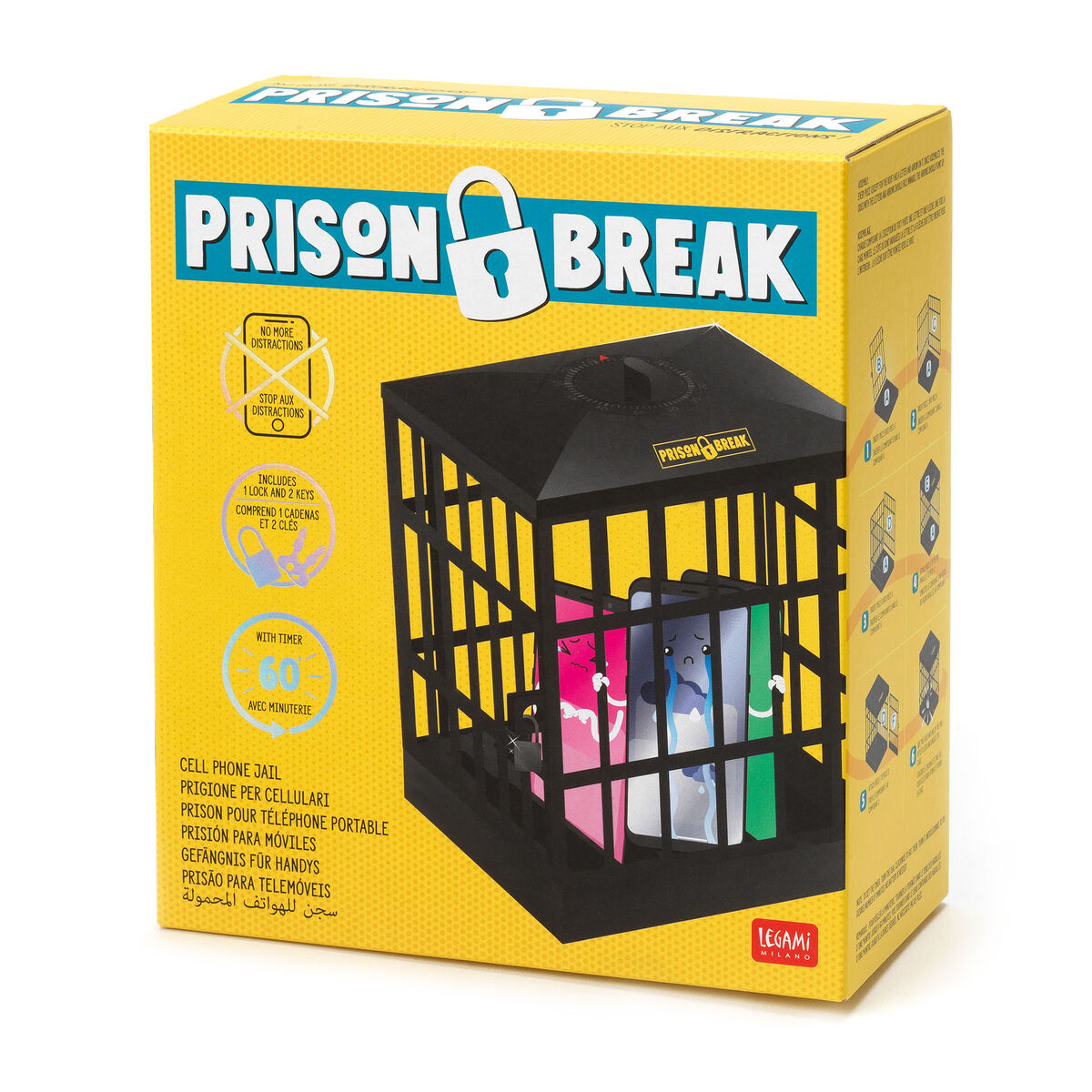 Fab Gifts | Legami Prison Break Cell Phone Jail by Weirs of Baggot Street