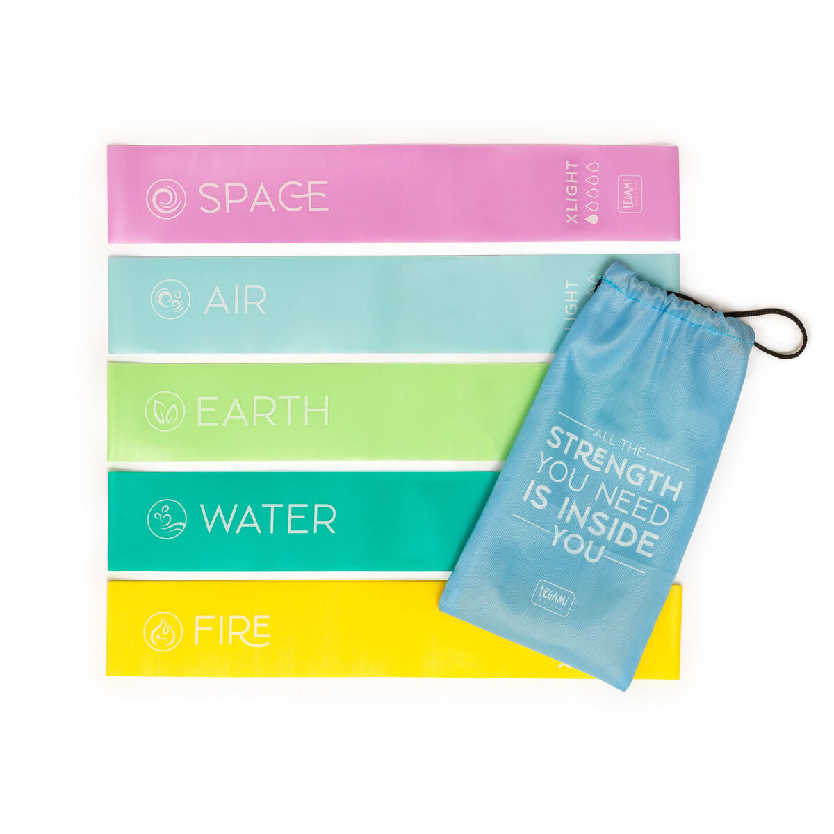 Fab Gifts | Legami Resistance Bands by Weirs of Baggot Street