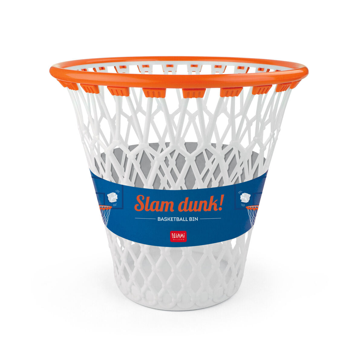 Fab Gifts | Legami Slam Dunk Basketball Bin by Weirs of Baggot Street