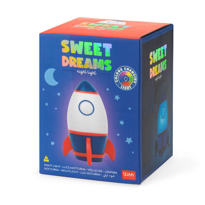 Fab Gifts | Legami Sweet Dreams Night Light Space by Weirs of Baggot Street