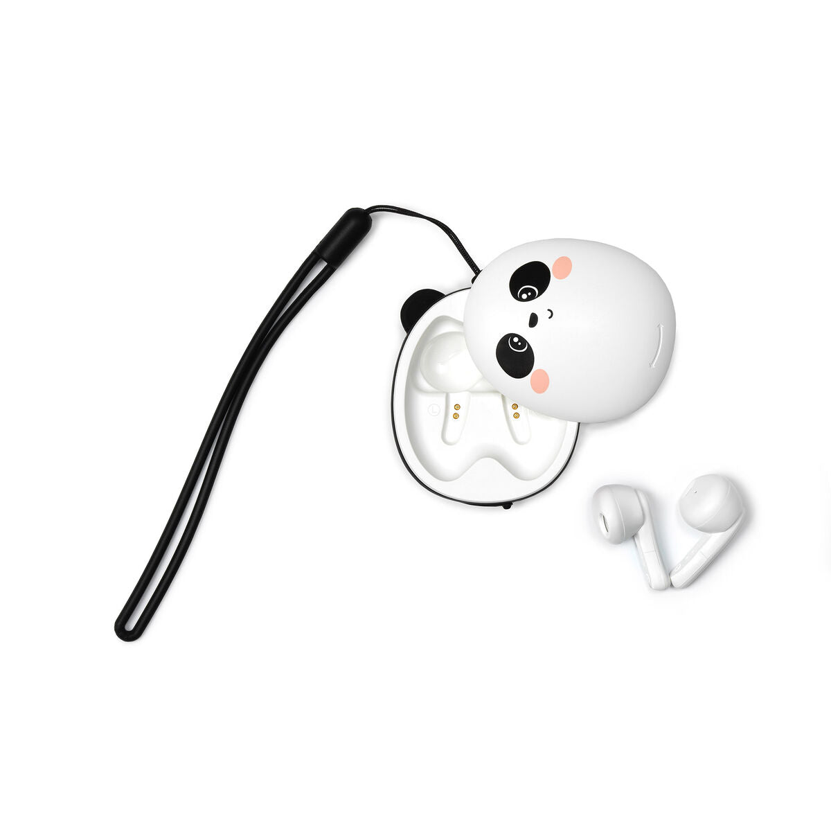 Fab Gifts | Legami Wireless Earbuds Panda by Weirs of Baggot Street