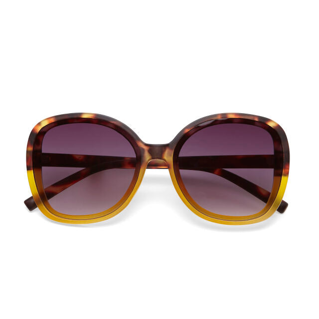 Fab Gifts | Okkia Sunglasses Butterfly Havana Yellow by Weirs of Baggot Street