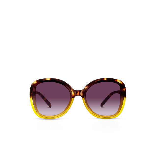 Fab Gifts | Okkia Sunglasses Butterfly Havana Yellow by Weirs of Baggot Street