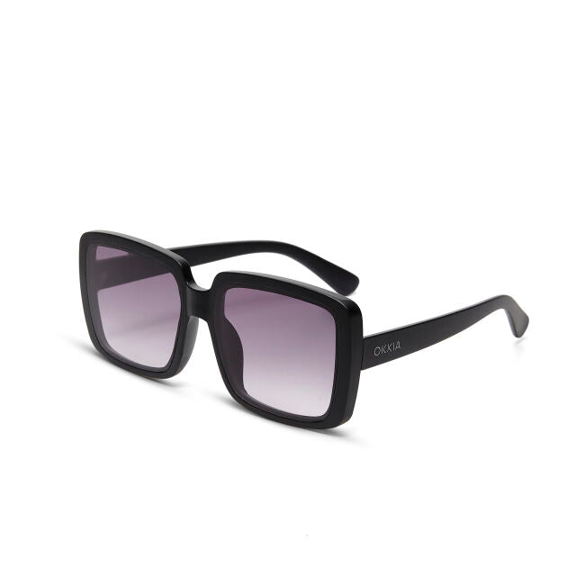 Fab Gifts | Okkia Sunglasses Square Black Black Gradient  by Weirs of Baggot Street\