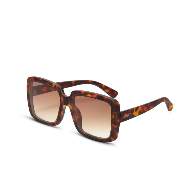 Fab Gifts | Okkia Sunglasses Square Classic Brown Gradient  by Weirs of Baggot Street