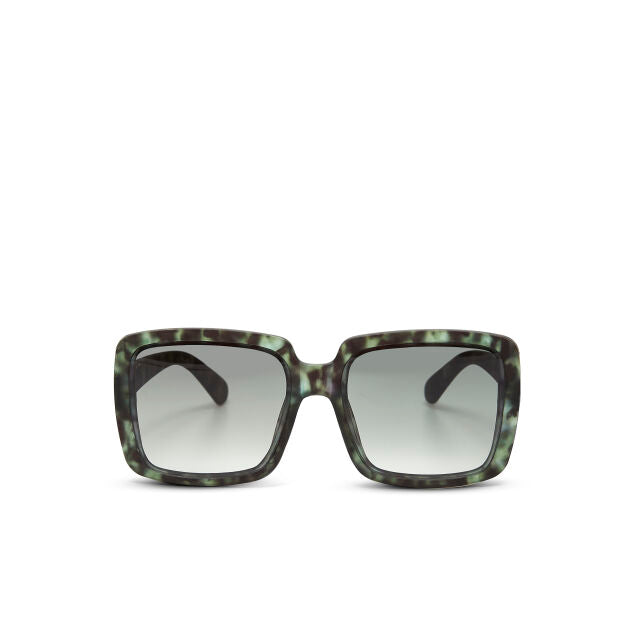 Fab Gifts | Okkia Sunglasses Square Kale Green Gradient  by Weirs of Baggot Street