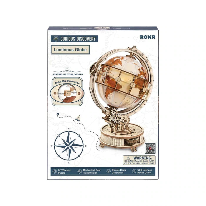 Fab Gifts | Robotime Luminous Globe by Weirs of Baggot Street