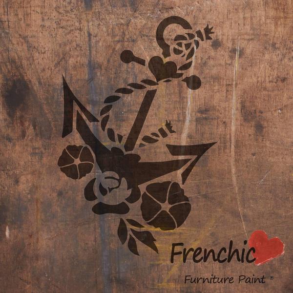 Frenchic Paint | Anchors Aweigh Stencil by Weirs of Baggot St