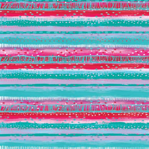 Giftwrap & Bags | Gift Wrap Stripe Clash Flat Wrap Weirs of Baggot St