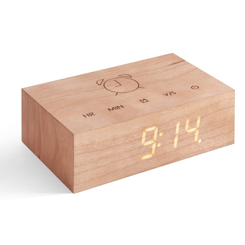 Gingko Flip Cilck Clock - Cherry by Weirs of Baggot St