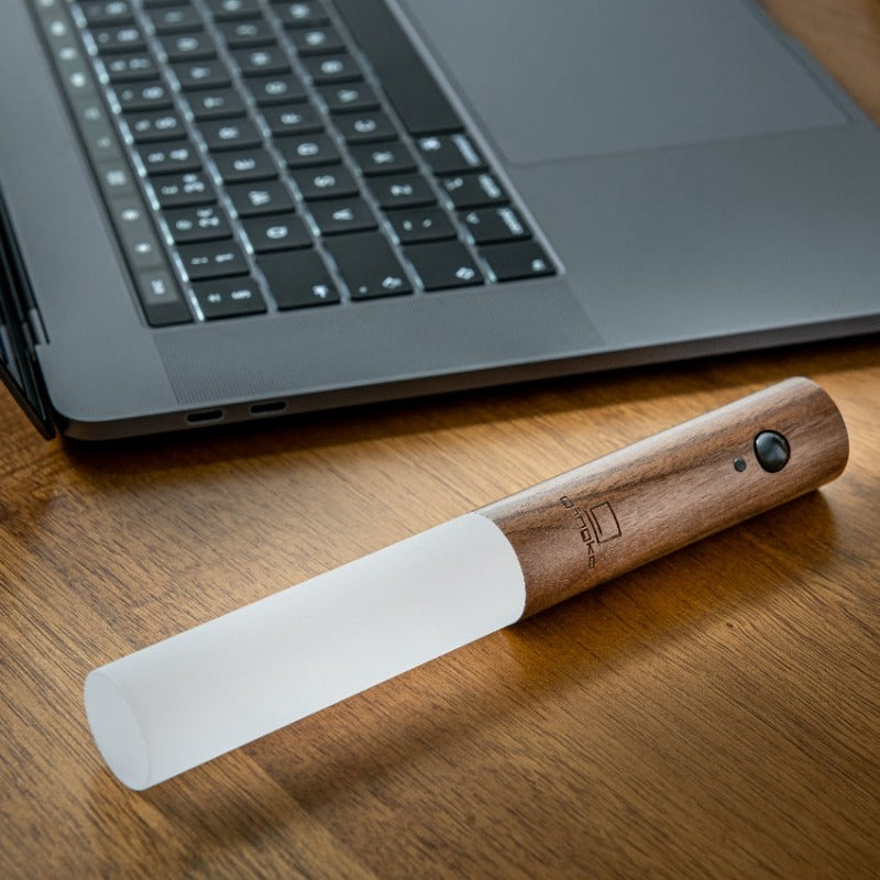 Gingko Smart Baton Light - Walnut Wood by Weirs of Baggot St