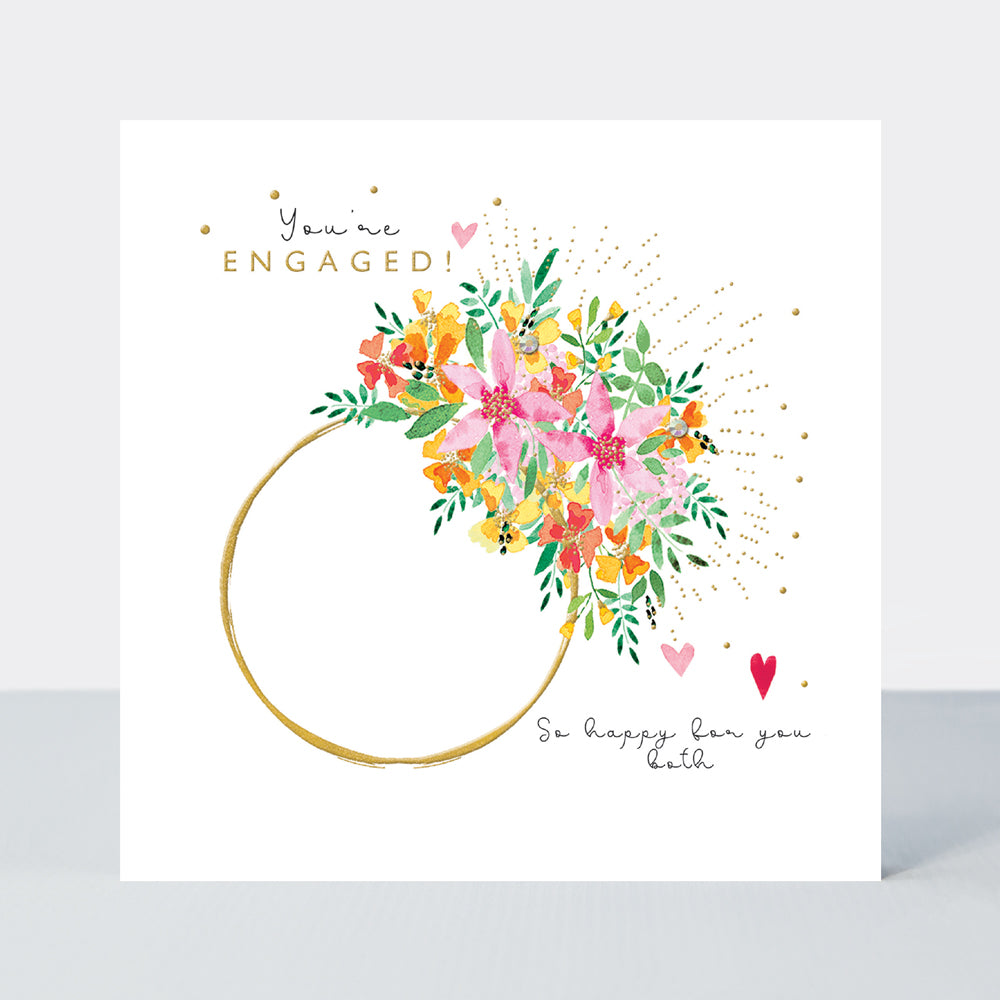 Greeting Card - Rachel Ellen Blossom - You're Engaged Card by Weirs of Baggot Street