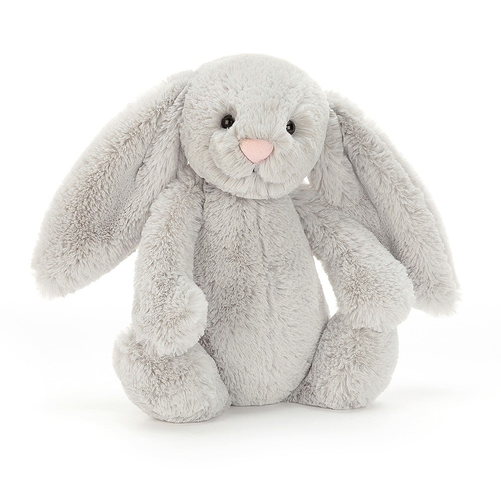 Bubs & Kids | Jellycat Bashful Silver Bunny Med by Weirs of Baggot Street